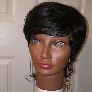 NEW Hand-made 27 Piece Short Pixie Wig Unit #1b